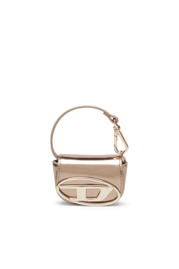 1dr xxs Bag charm in metallic leather 1dr xxs Bag charm in metallic leather
