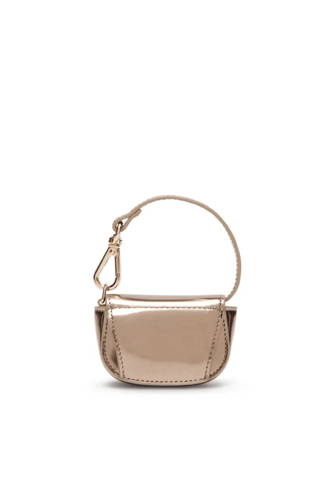 1dr xxs Bag charm in metallic leather 1dr xxs Bag charm in metallic leather