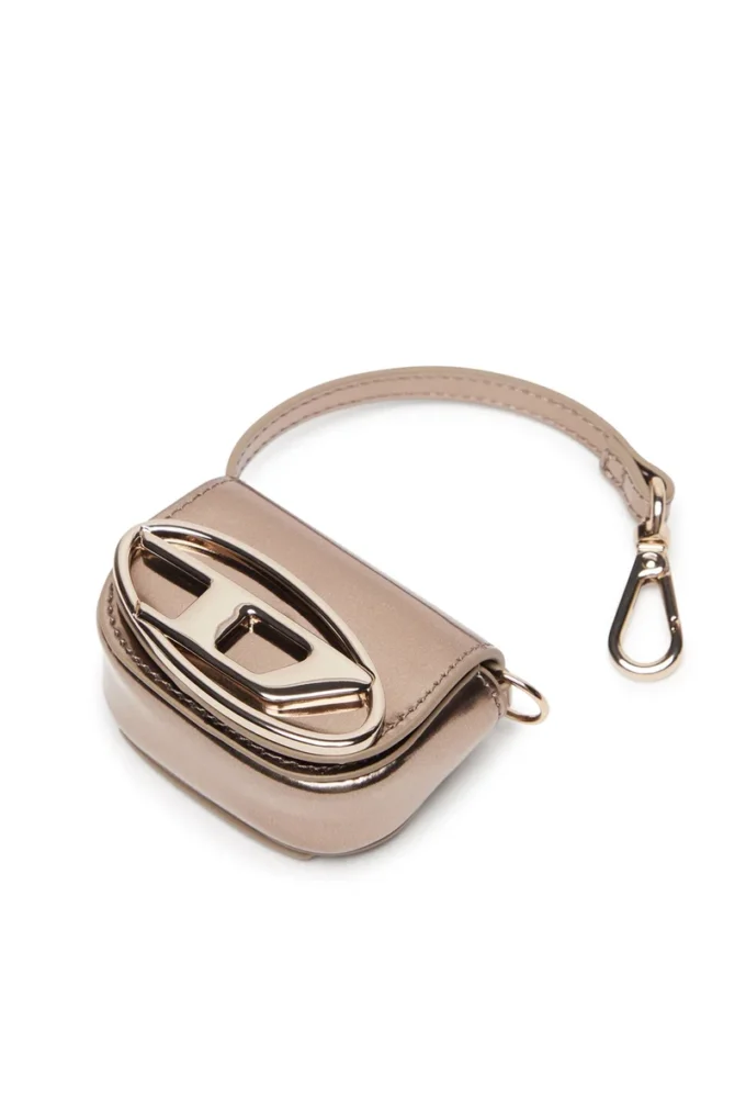 1dr xxs Bag charm in metallic leather 1dr xxs Bag charm in metallic leather