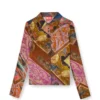 c-amelia Stretch-viscose shirt with Heraldic print c-amelia Stretch-viscose shirt with Heraldic print