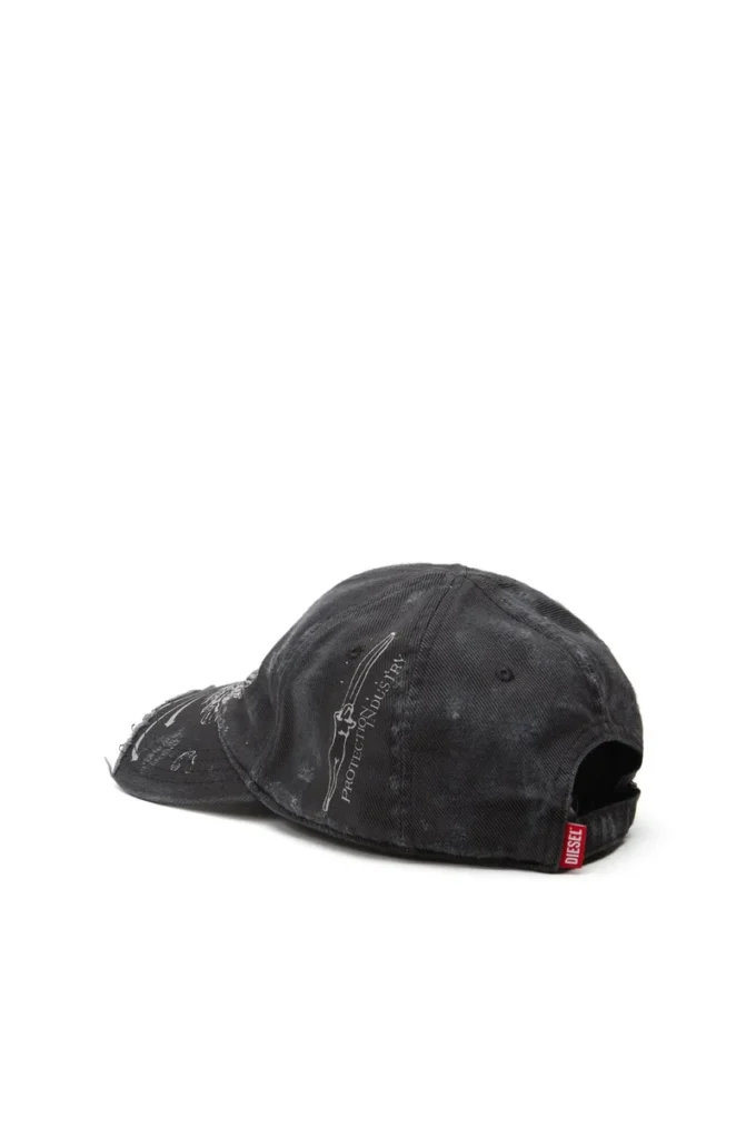 c-fenix Distressed baseball cap with Phoenix print c-fenix Distressed baseball cap with Phoenix print