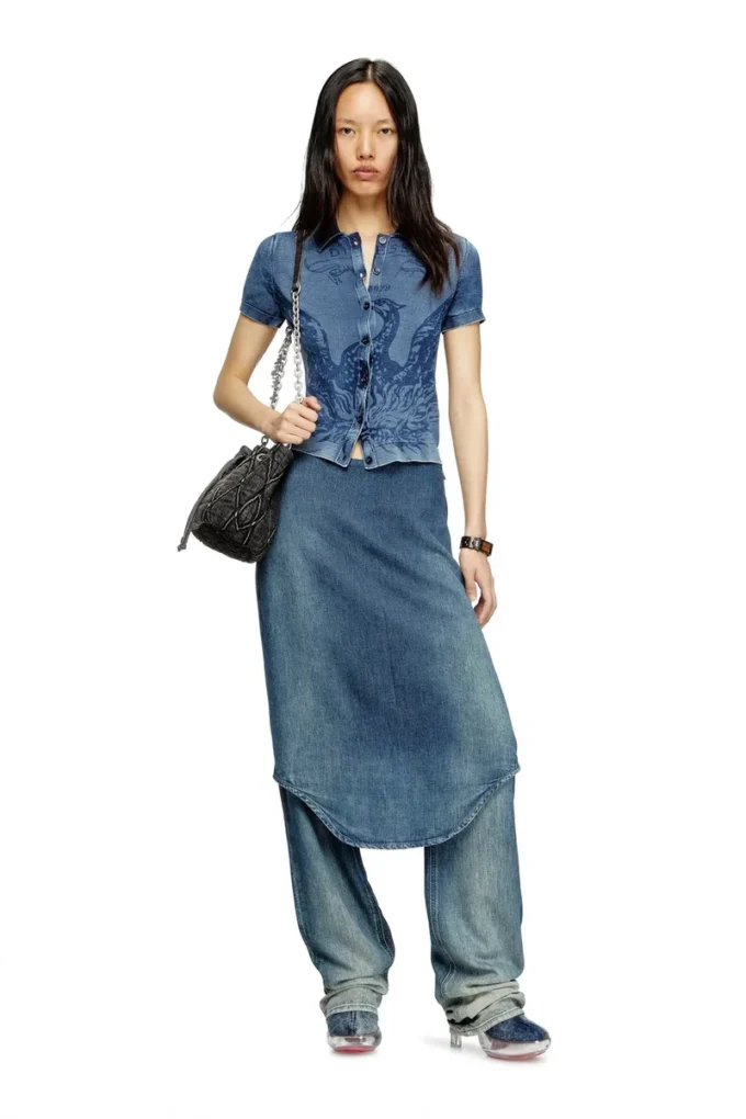 charm-d bucket s Charm-D S-Mini bucket bag in treated quilted denim charm-d bucket s Charm-D S-Mini bucket bag in treated quilted denim