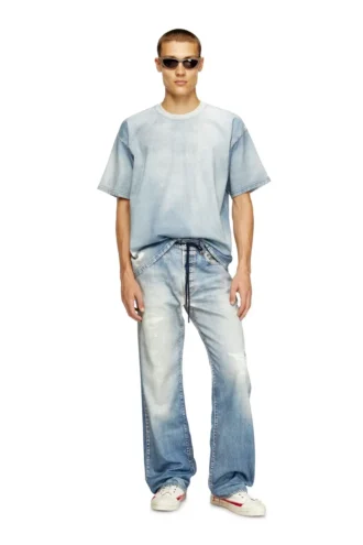 d-box jogg T-shirt in printed bleach-effect JoggJeans d-box jogg T-shirt in printed bleach-effect JoggJeans