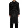 d-delirious-d Trench coat in clean-wash denim d-delirious-d Trench coat in clean-wash denim