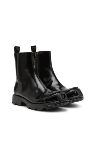 d-hammer bt zip d D-Hammer-Leather Chelsea boots with Oval D toe caps d-hammer bt zip d D-Hammer-Leather Chelsea boots with Oval D toe caps