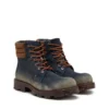 d-hammer lace up w D-Hammer-Combat boots in denim and suede