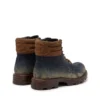 d-hammer lace up w D-Hammer-Combat boots in denim and suede