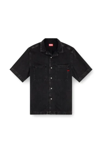 d-paroshort Bowling shirt in Tencel denim d-paroshort Bowling shirt in Tencel denim