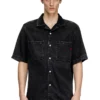d-paroshort Bowling shirt in Tencel denim d-paroshort Bowling shirt in Tencel denim