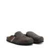 d-woodstock slip-on D-Woodstock-Clogs in crackle-effect suede d-woodstock slip-on D-Woodstock-Clogs in crackle-effect suede