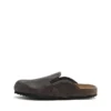 d-woodstock slip-on D-Woodstock-Clogs in crackle-effect suede d-woodstock slip-on D-Woodstock-Clogs in crackle-effect suede