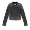 de-gary-d jogg Cropped jacket in monochrome denim de-gary-d jogg Cropped jacket in monochrome denim