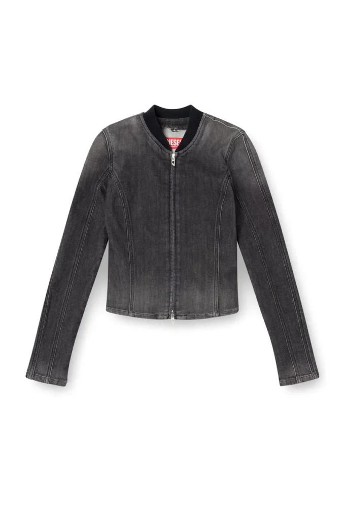 de-gary-d jogg Cropped jacket in monochrome denim de-gary-d jogg Cropped jacket in monochrome denim