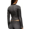de-gary-d jogg Cropped jacket in monochrome denim de-gary-d jogg Cropped jacket in monochrome denim