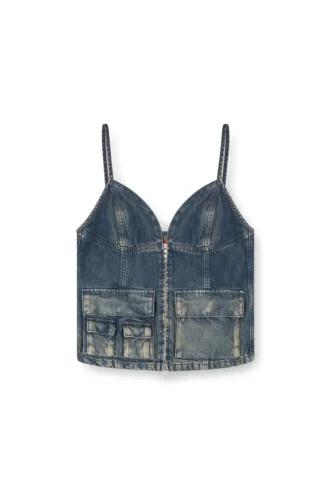 de-mellis-s Top in gradient fluid denim de-mellis-s Top in gradient fluid denim
