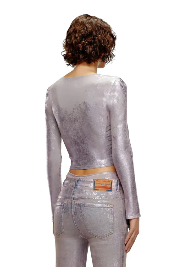 de-top1-fse Long-sleeve top with crystal plaque de-top1-fse Long-sleeve top with crystal plaque