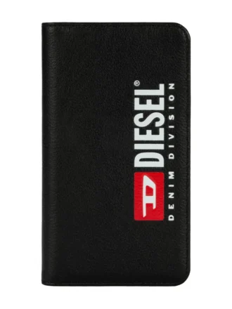 diesel 2-in-1 folio case for iphone xs & iphone x Black leather printed and debossed logo case, iPhone XS & X diesel 2-in-1 folio case for iphone xs & iphone x Black leather printed and debossed logo case, iPhone XS & X