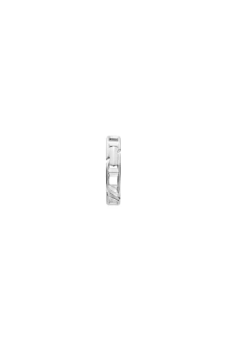 dl1361040 sterling silver jewel Sterling silver hoop earring