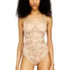 ezzy-utlt Nylon bodysuit with lace design ezzy-utlt Nylon bodysuit with lace design