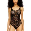 ezzy-utlt Nylon bodysuit with lace design ezzy-utlt Nylon bodysuit with lace design