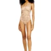 ezzy-utlt Nylon bodysuit with lace design ezzy-utlt Nylon bodysuit with lace design