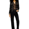 ezzy-utlt Nylon bodysuit with lace design ezzy-utlt Nylon bodysuit with lace design