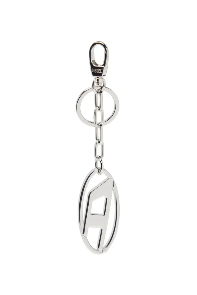 holy-c Metal Oval D keyring with crystals holy-c Metal Oval D keyring with crystals