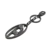 holy-c Metal Oval D keyring with crystals holy-c Metal Oval D keyring with crystals