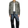 j-evert Biker jacket in printed canvas j-evert Biker jacket in printed canvas