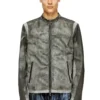 j-evert Biker jacket in printed canvas j-evert Biker jacket in printed canvas