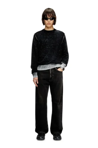k-larence-b Reverse-print cotton jumper k-larence-b Reverse-print cotton jumper