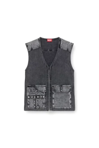 k-margie Utility vest with contrast panels k-margie Utility vest with contrast panels