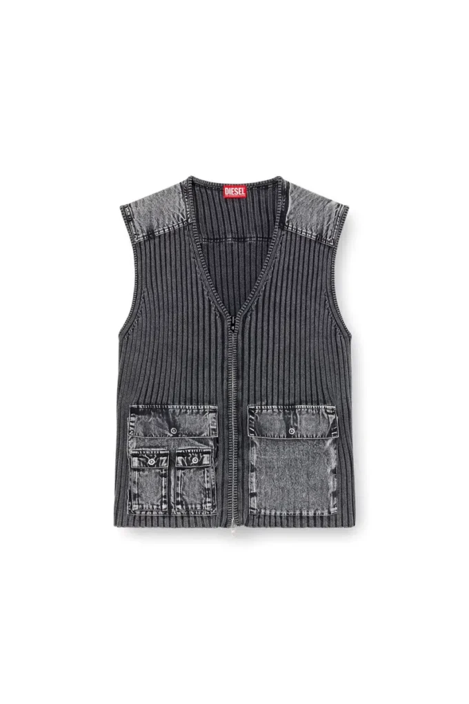 k-margie Utility vest with contrast panels k-margie Utility vest with contrast panels