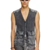 k-margie Utility vest with contrast panels k-margie Utility vest with contrast panels