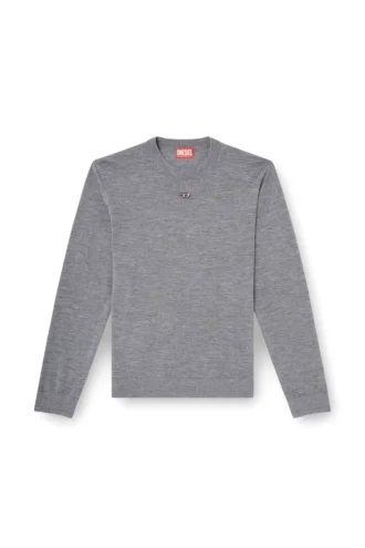 k-valiam Wool jumper with cut-out logo k-valiam Wool jumper with cut-out logo