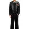 l-flying-20th Leather vest with embroidered patches l-flying-20th Leather vest with embroidered patches