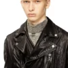 l-uncan Biker jacket in boiled leather l-uncan Biker jacket in boiled leather