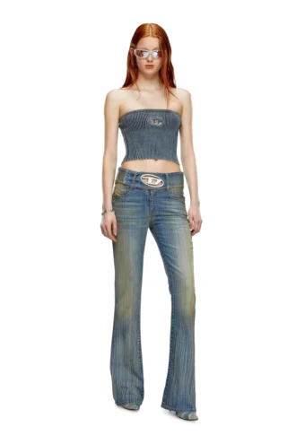 m-clarksvillex-c Rib-knit tube top with Oval D m-clarksvillex-c Rib-knit tube top with Oval D
