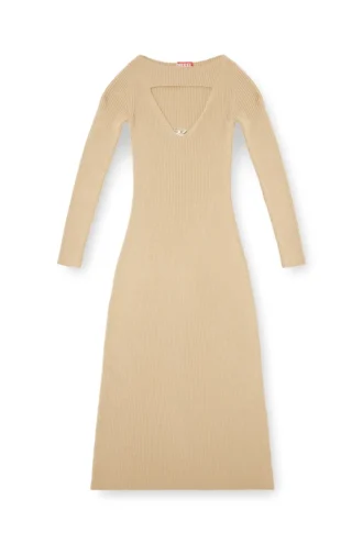 m-oloni Midi wool dress with inlay m-oloni Midi wool dress with inlay