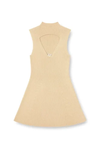 m-oloni-short Mini wool dress with inlay m-oloni-short Mini wool dress with inlay