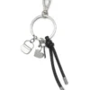 multi iii Keyring charm with heart and bag pendants multi iii Keyring charm with heart and bag pendants