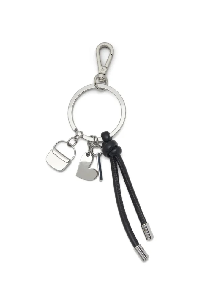 multi iii Keyring charm with heart and bag pendants multi iii Keyring charm with heart and bag pendants