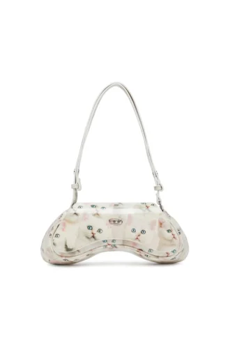 play crossbody Play-Shoulder bag in printed glossy PU play crossbody Play-Shoulder bag in printed glossy PU