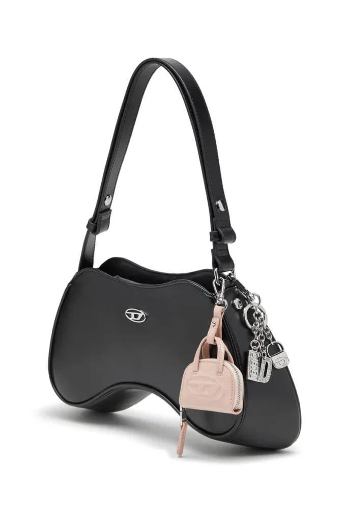 play shoulder Play-Semi gloss leather shoulder bag play shoulder Play-Semi gloss leather shoulder bag