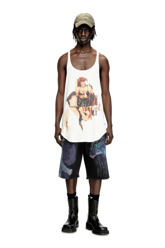 pr-t-shanry-w-tom25 Tank top with graphic print pr-t-shanry-w-tom25 Tank top with graphic print