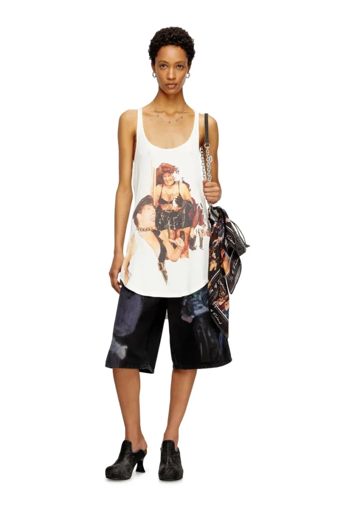 pr-t-shanry-w-tom25 Tank top with graphic print pr-t-shanry-w-tom25 Tank top with graphic print