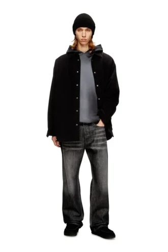 s-baggy-padd-hgbk Cotton shirt with Oval D embroidery s-baggy-padd-hgbk Cotton shirt with Oval D embroidery