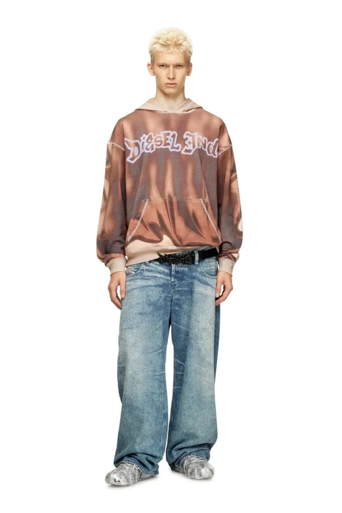 s-boxt-hood-show Hoodie with graffiti print s-boxt-hood-show Hoodie with graffiti print