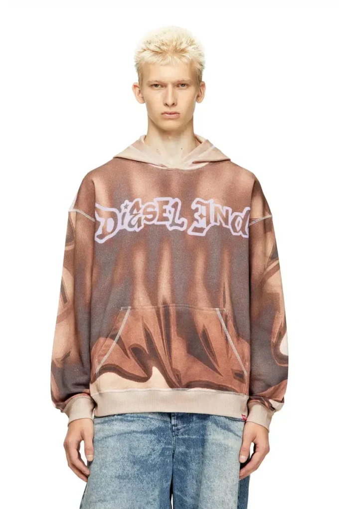 s-boxt-hood-show Hoodie with graffiti print s-boxt-hood-show Hoodie with graffiti print