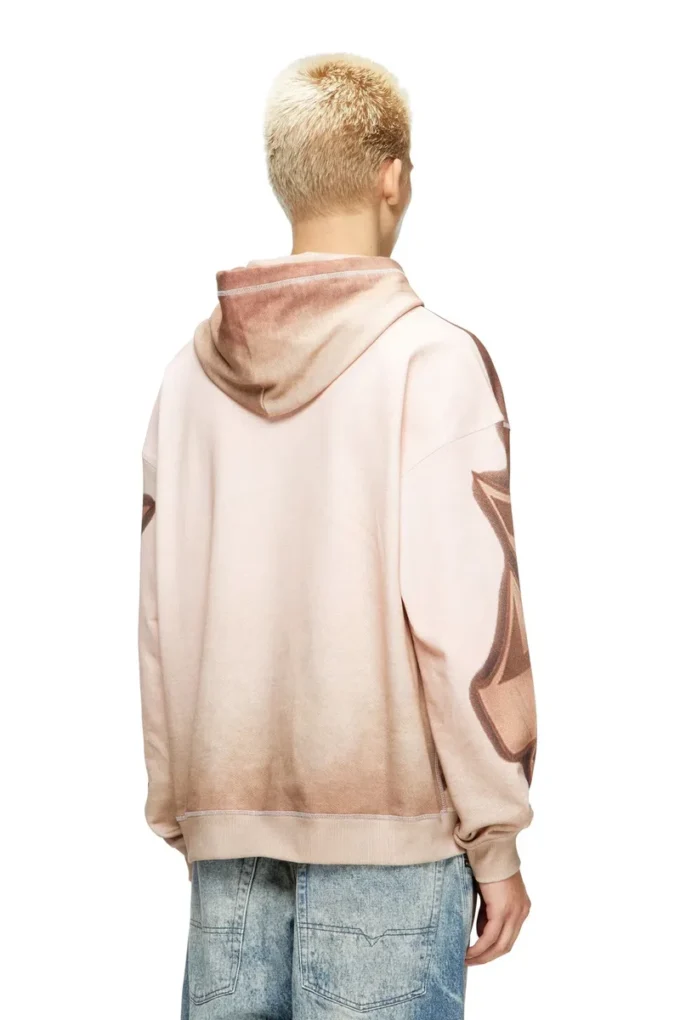s-boxt-hood-show Hoodie with graffiti print s-boxt-hood-show Hoodie with graffiti print